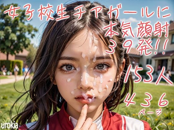 d_381083【無料エロマンガ】女子校生チアガール153人に本気顔射39発!! | urokia