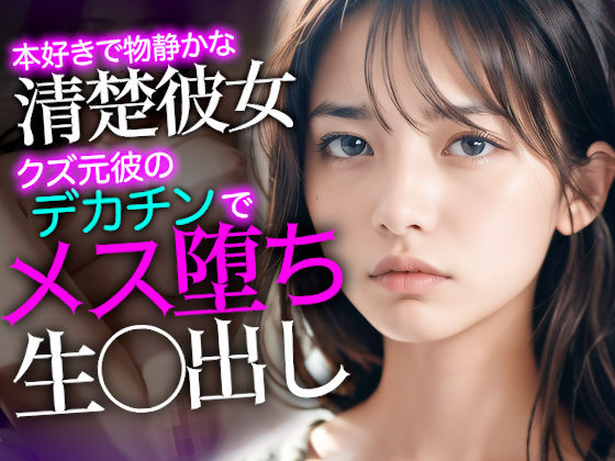d_353713【無料エロマンガ】本好きで物静かな清楚彼女、クズ元彼のデカチンでメス堕ちして生中出しSEX【CG集】 | 性なる夜