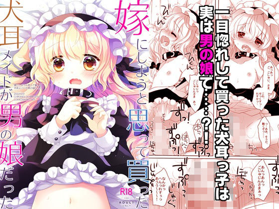 d_587370【無料エロマンガ】嫁にしようと思って買った犬耳メイドが男の娘だった | CHRONOLOG