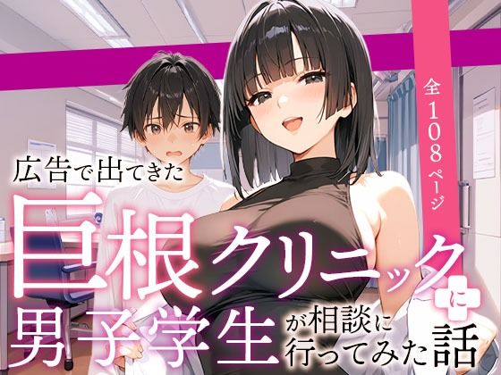 d_589800【無料エロマンガ】広告で出てきた巨根クリニックに男子学生が相談に行ってみた話 | COMICアイル