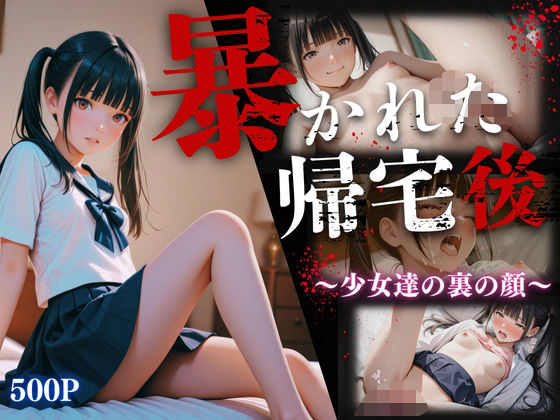 d_617863【無料エロマンガ】暴かれた帰宅後 〜少女達の裏の顔〜 | ひみつ基地