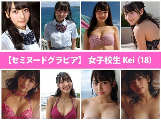 d_622835【無料エロマンガ】【セミヌードグラビア】女子校生Kei(18) | AI Girls Photo Collection