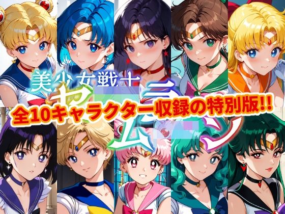 d_641200【無料エロマンガ】【10人収録!!】セー●ー戦士にお仕置きよ-特別編1- | 変態乾燥肌