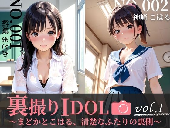 d_641898【無料エロマンガ】裏撮りIDOL vol.1〜まどかとこはる、清楚なふたりの裏側〜 | うらどりくらぶ ♪