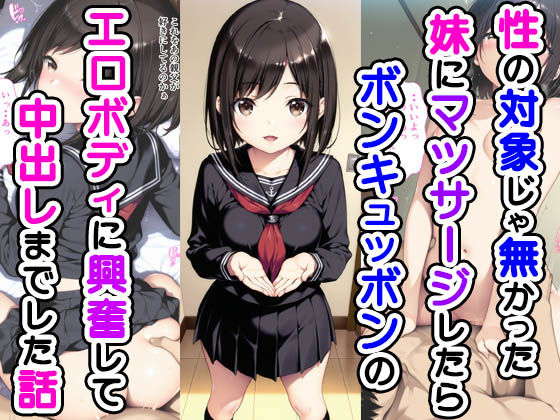 d_543374【無料エロマンガ】性の対象じゃなかった妹にマッサージしたらボンキュッボンのエロボディに興奮して中出しまでした話 | 種付け彦