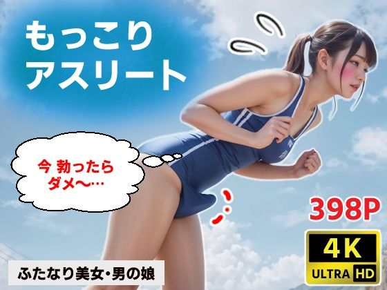 d_394665【無料エロマンガ】もっこりアスリート【4K写真集】ふたなり・男の娘 | コメットパンチ