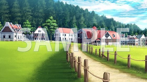 d_474084【無料エロマンガ】【背景素材】酪農が盛んな村(6267_bg11)【時間差分あり】 | XERO
